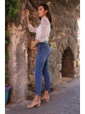 MOM Jeans - LACİVERT