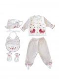 Sema Bebe 5li Set - Pembe