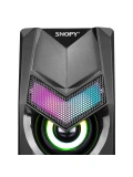SNOPY SN-X25 2.0  RGB IŞIKLI 3WX2SİYAH USB SPEAKER