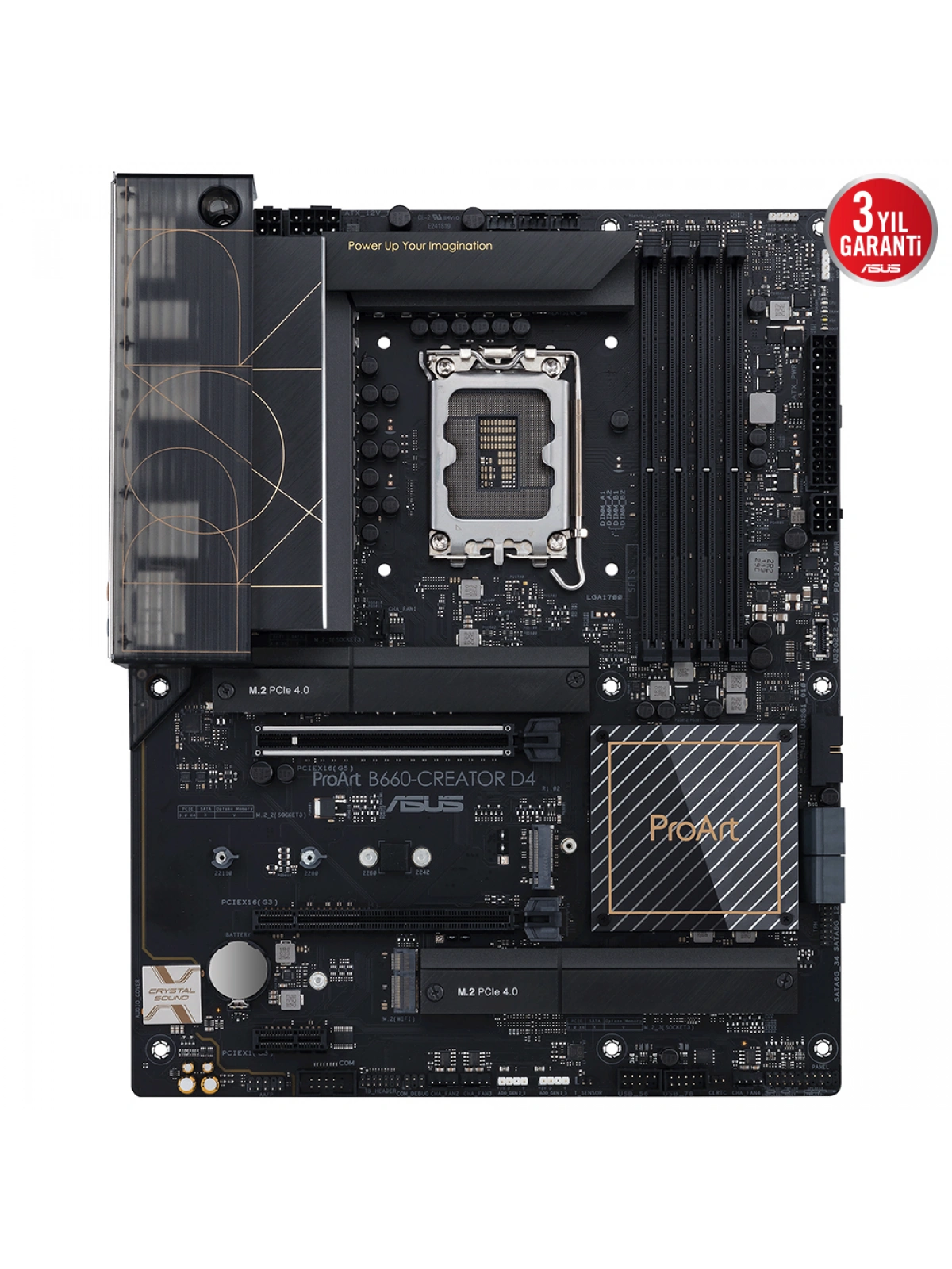 ASUS PROART B660-CREATOR D4 DDR4 5333Mhz M.2 ATX 1700p