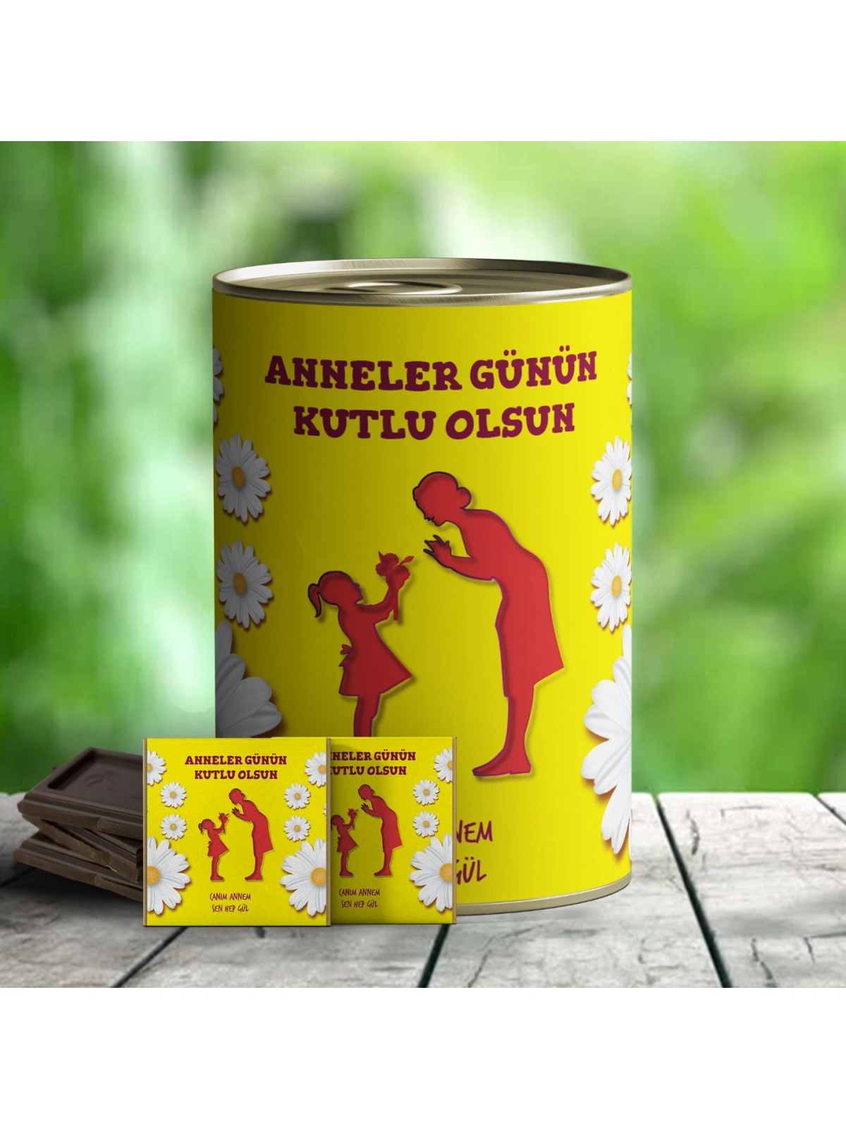 Canım Annem Çikolata Konservesi