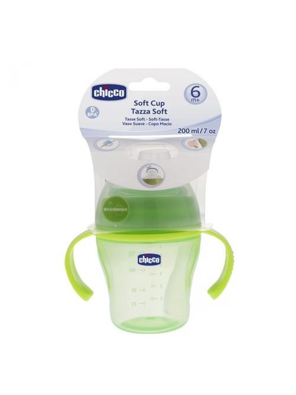 Chicco Damla Akıtmaz Bardak +6Ay - Yeşil