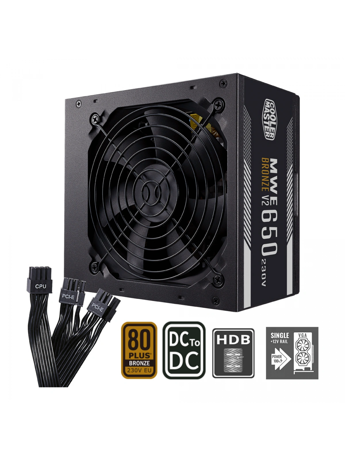 COOLER MASTER CP510-KGNN65-S00 CMP510 TG 650W 80+ KASA