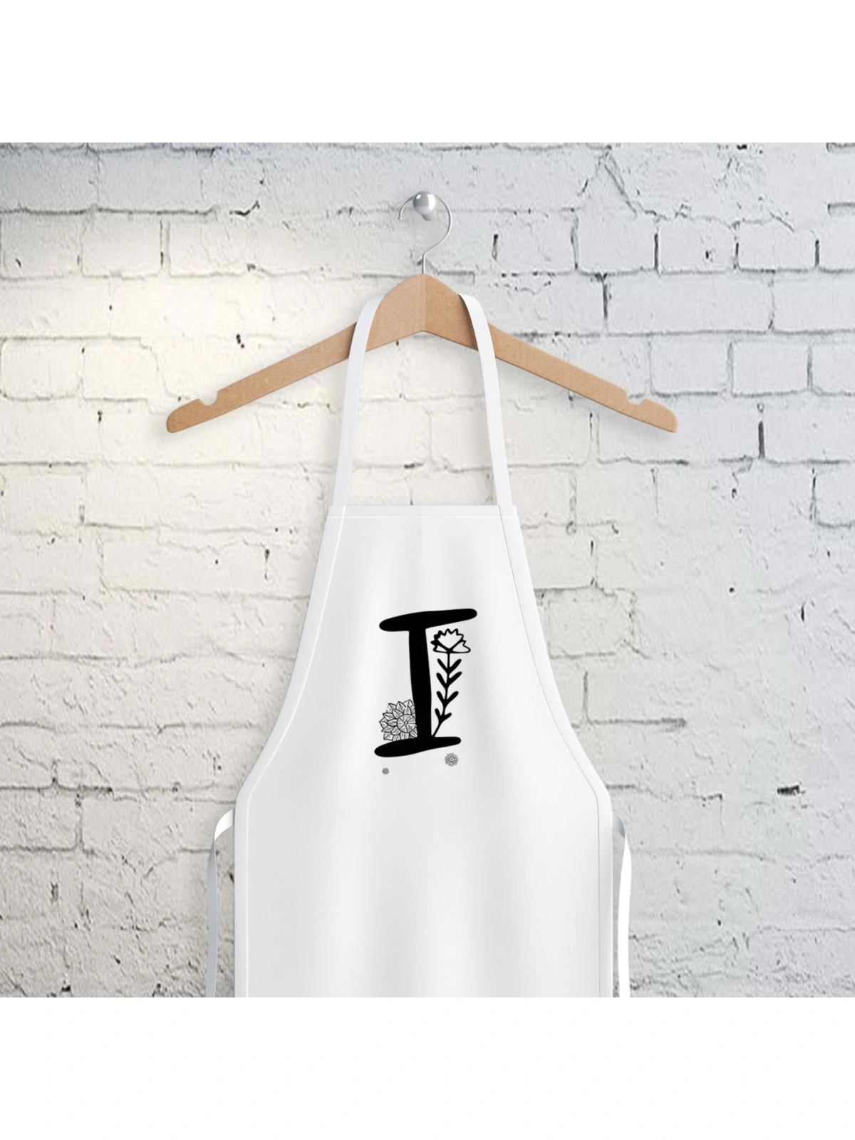 I Harfi Tasarımlı Mutfak Önlüğü