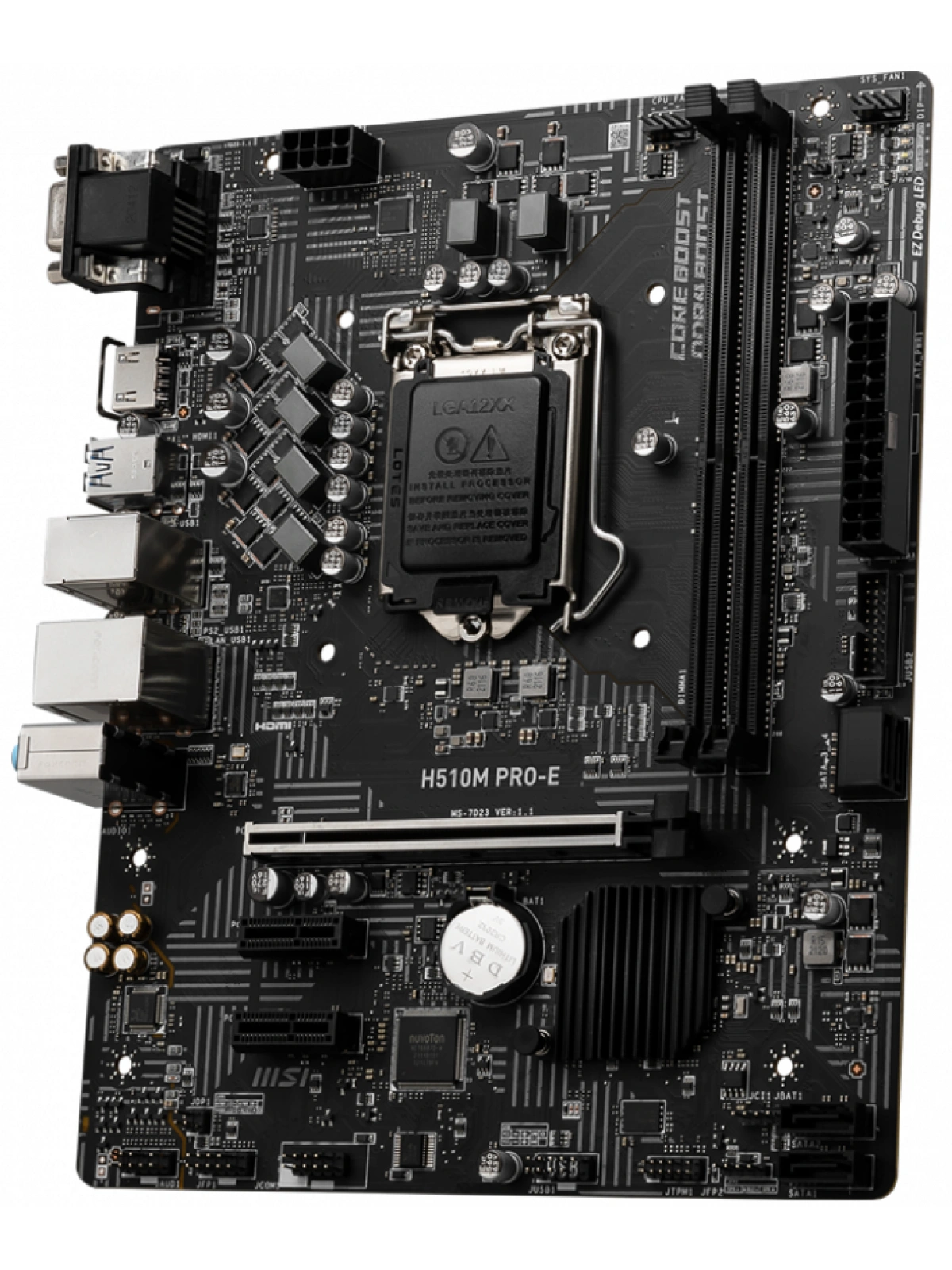 MSI H510M PRO-E DDR4 3200 (OC) mATX Soket 1200