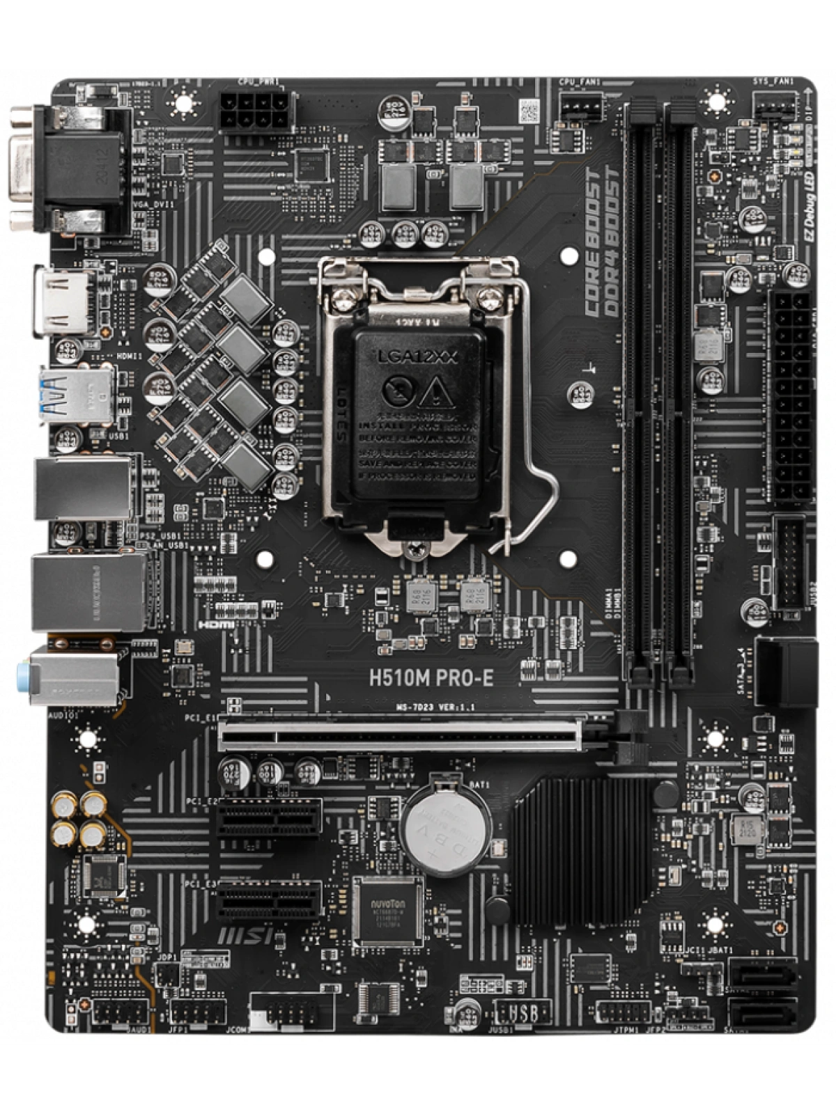MSI H510M PRO-E DDR4 3200 (OC) mATX Soket 1200