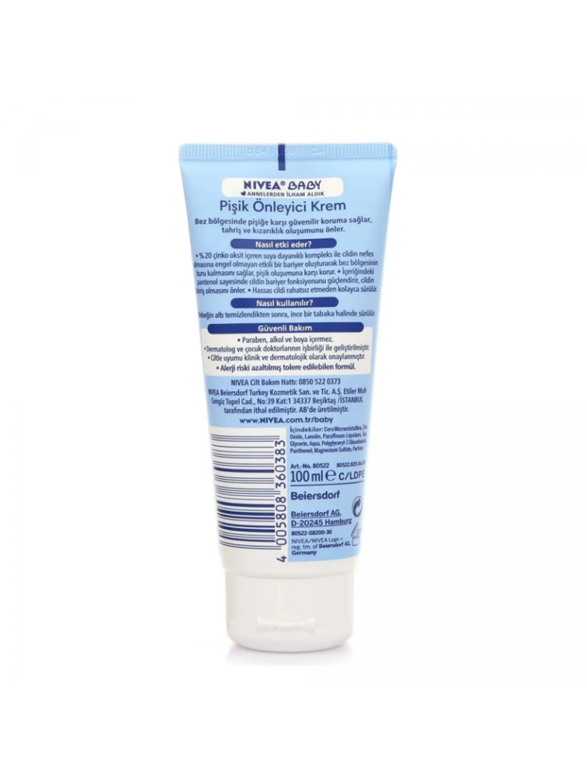 Nivea Baby Pişik Kremi 100ML