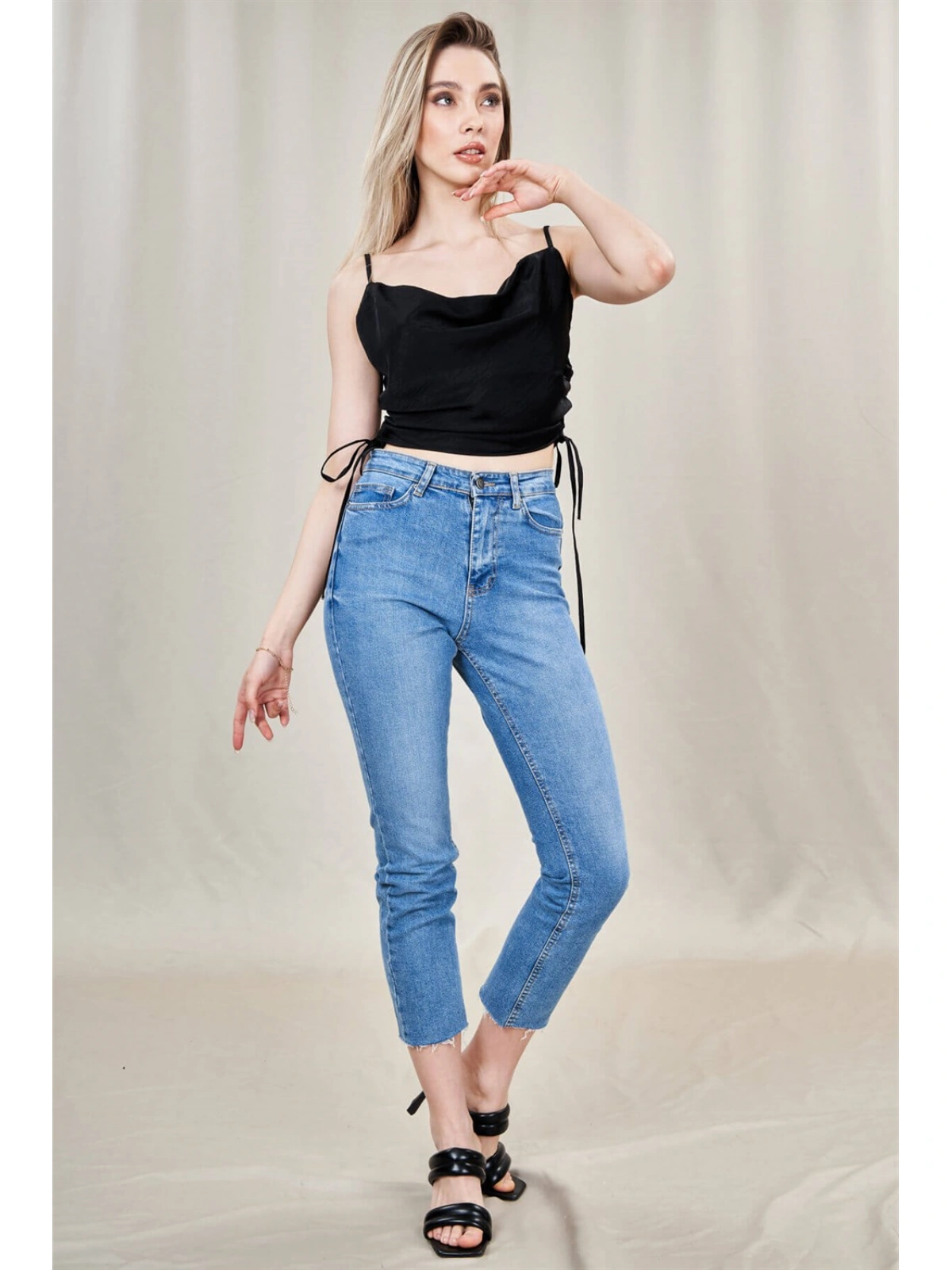 Slim Fit Jeans - MAVİ