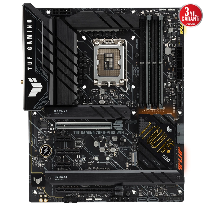 ASUS TUF GAMING Z690-PLUS WI-FI 6000Mhz(O.C) DDR5 HDMI DP M.2 1700p