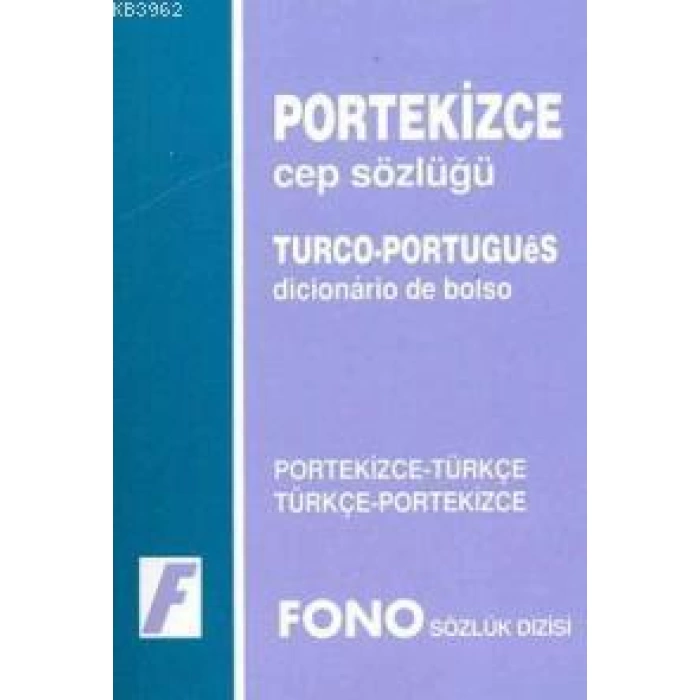 Portekizce Cep Sözlüğü; Portekizce-Türkçe / Türkçe-Portekizce