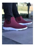 CH049 Süet BT Erkek Bot BORDO