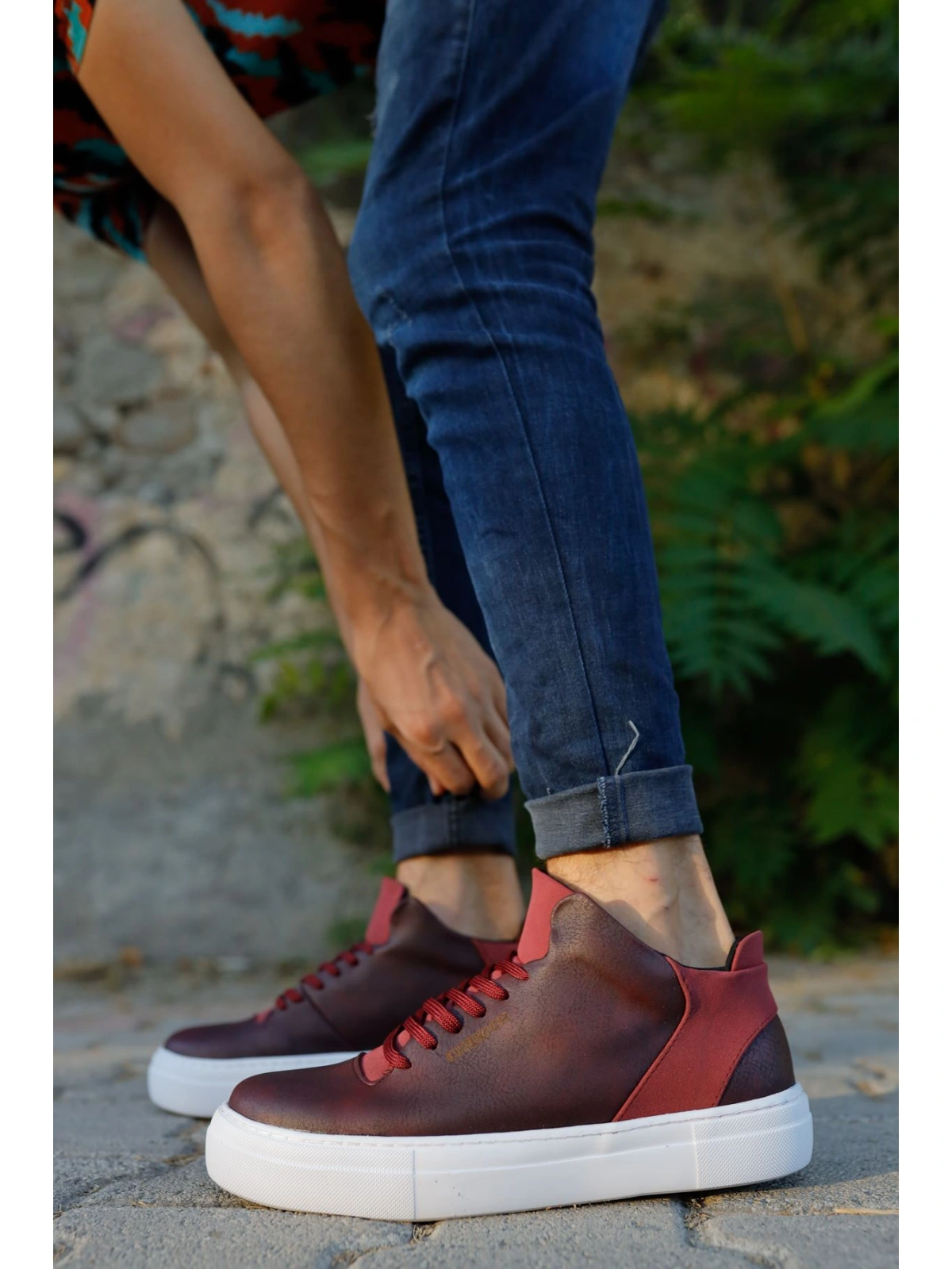 CH004 BT Erkek Ayakkabı BORDO