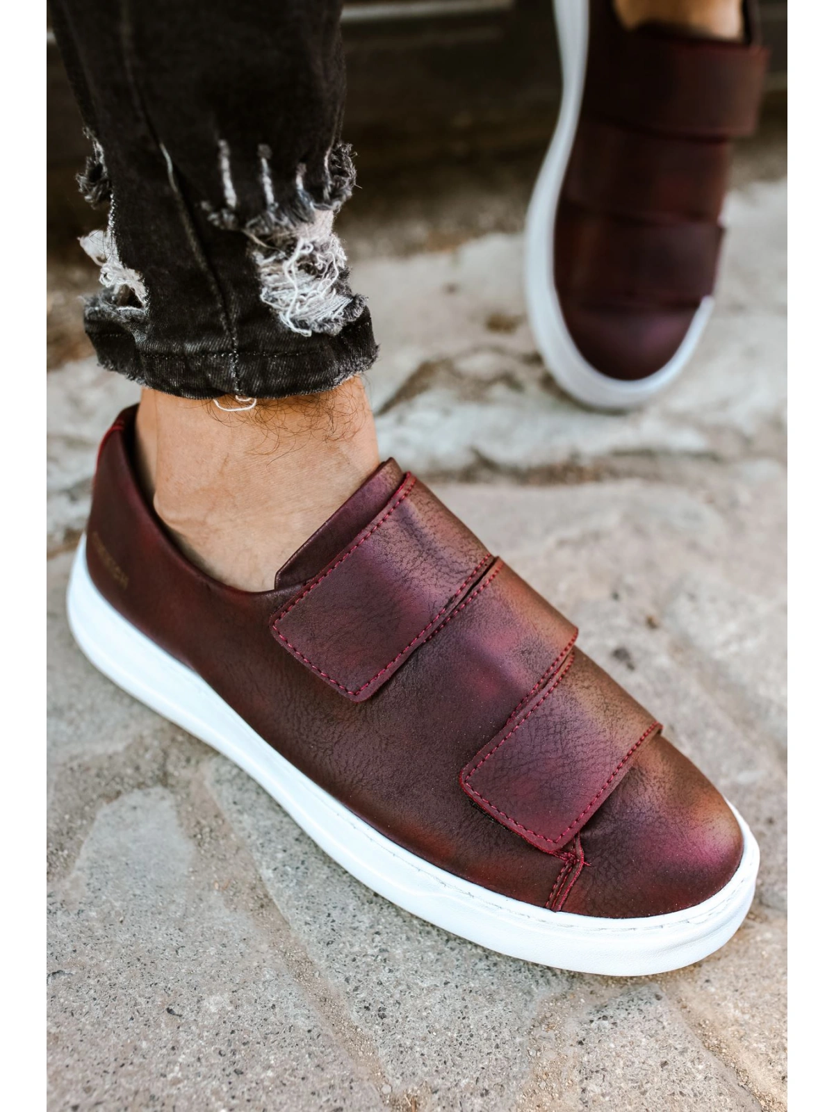CH007 BT  Erkek Ayakkabı BORDO