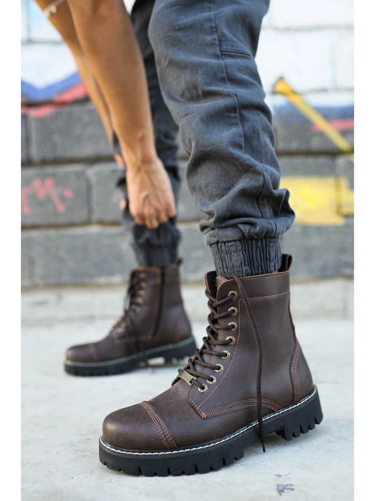 CH009 Mat ST Erkek Bot KAHVE
