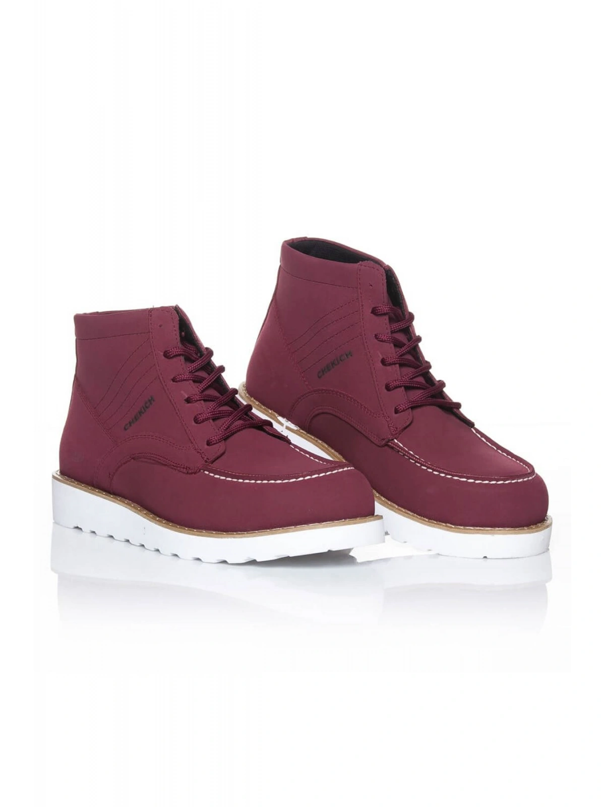 CH047 Süet BT Erkek Bot BORDO