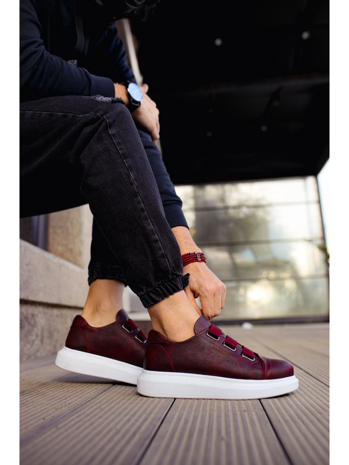 CH253 BT Erkek Ayakkabı BORDO