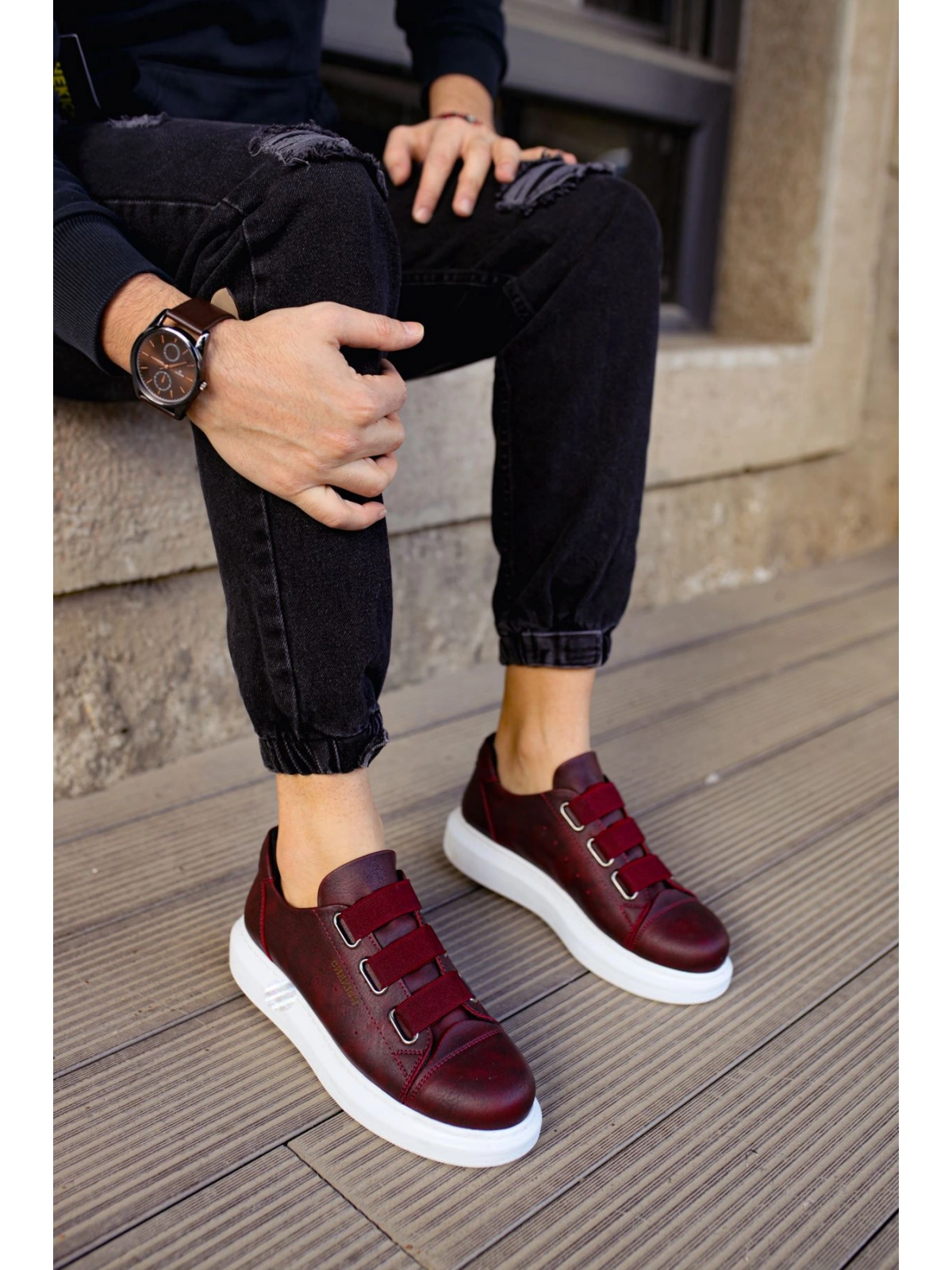 CH253 BT Erkek Ayakkabı BORDO