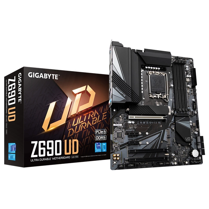 GIGABYTE Z690 UD 6000Mhz(OC) DDR5 ATX 1700p