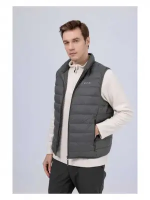 2AS Arcane Men Down Vest Green 2ASADVMCNFW23-C052