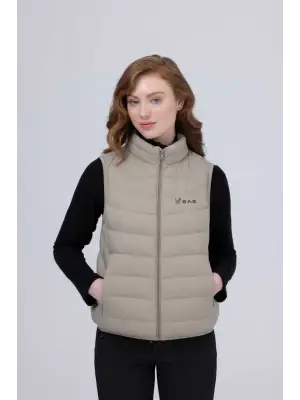 2AS Azure Kadın Down Yelek Yeşil