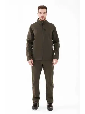 2AS Baxter İnce Softshell Erkek Ceket Haki