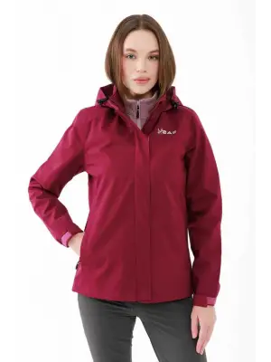 2AS Tinker III.Kadın Yağmurluk Vişne