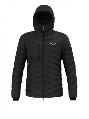 Salewa Ortles Med 3 Rds Down Erkek Ceket Mont Siyah