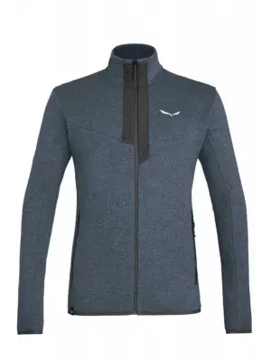 Salewa Rocca 2 PL Erkek Sweatshirt Siyah Melanj