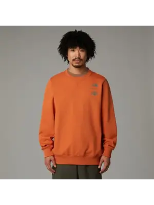 The North Face outdoor graphıc crew ıron bronze