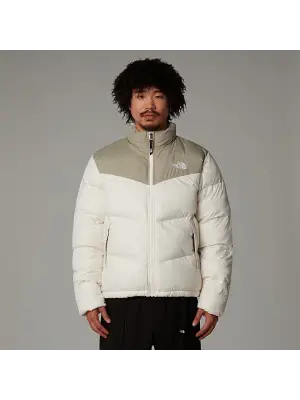 The North Face Saikuru Erkek Ekru Dik Yaka Mont