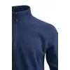 2AS Cedric Erkek Yarım Fermuarlı İnce Polar Sweatshirt Lacivert