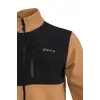 2AS Cliff Erkek Parçalı İnce Polar Sweatshirt Camel