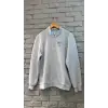 2AS Elba Unisex 3 İp Dik Yaka Yarım Fermuarlı Sweat Bebek Mavisi