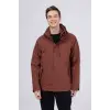 2AS Massıf 3in1 Erkek Ceket Mont Kahverengi erkek