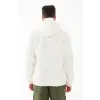 2AS Oliver Erkek Kapüşonlu Sıfır Yaka Sweatshirt Beyaz
