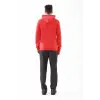 2AS Oliver Erkek Kapüşonlu Sıfır Yaka Sweatshirt Kırmızı