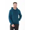 2AS Oliver Erkek Kapüşonlu Sıfır Yaka Sweatshirt Lacivert