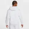 NikeCourt Dri-FIT Fleece Heritage Hoodie Erkek Beyaz Sweatshirt