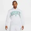 NikeCourt Dri-FIT Fleece Heritage Hoodie Erkek Beyaz Sweatshirt
