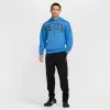 NikeCourt Dri-FIT Fleece Heritage Hoodie Erkek Mavi Sweatshirt