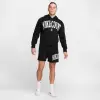 NikeCourt Dri-FIT Fleece Heritage Hoodie Siyah Erkek Sweatshirt