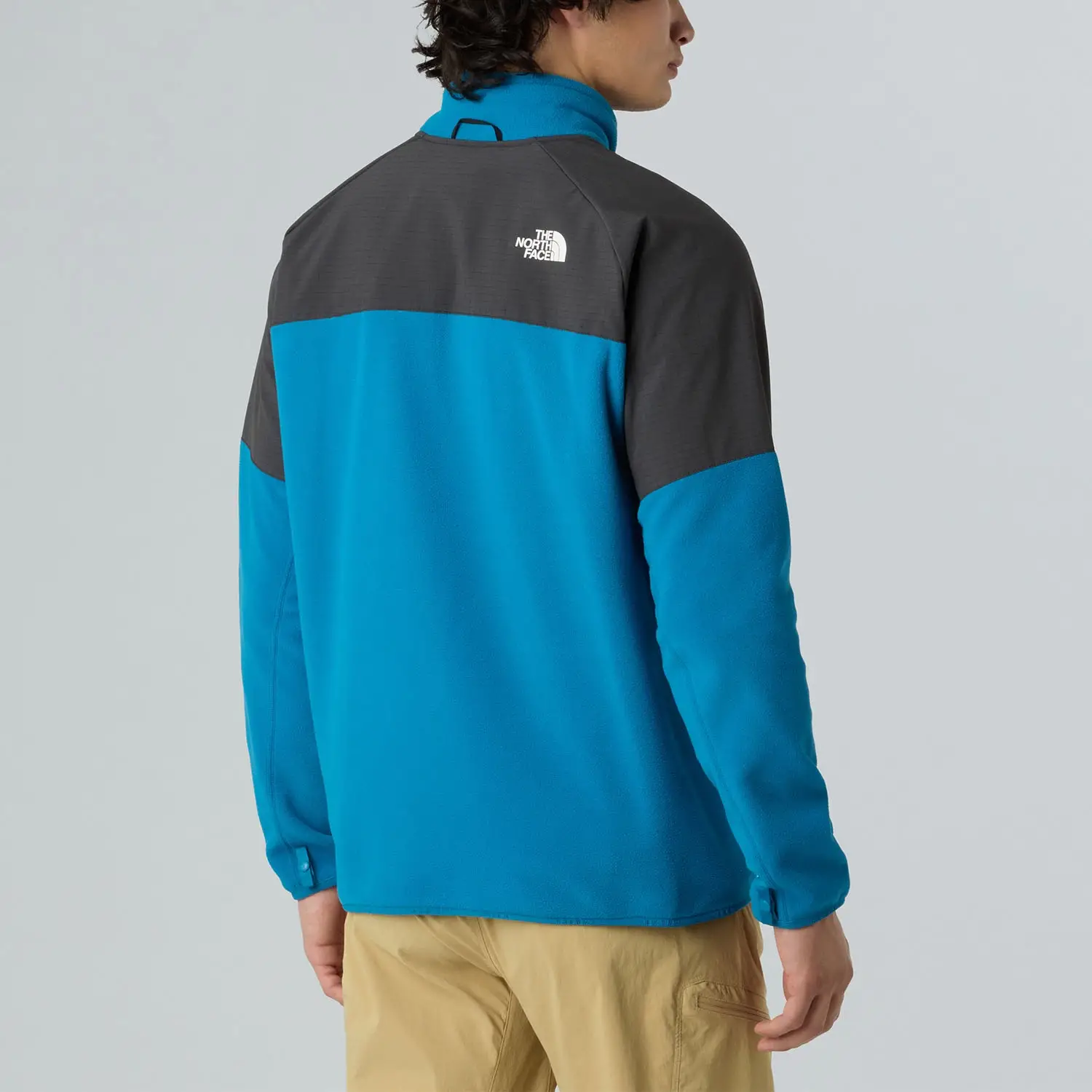 Glacier Logolu Ceket Alacakaranlık Mavisi/Asfalt Grisi