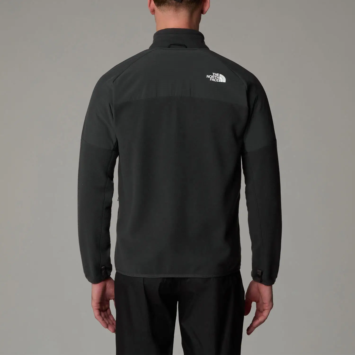 Glacier Logolu Ceket Asfalt Grisi/TNF Siyahı