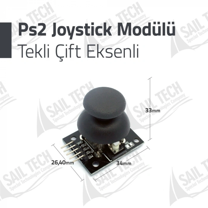 2 Eksen Joystick Modülü