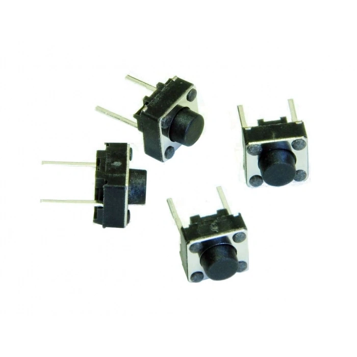 5 adet Push Buton 6x6x5 mm 2 pin buton