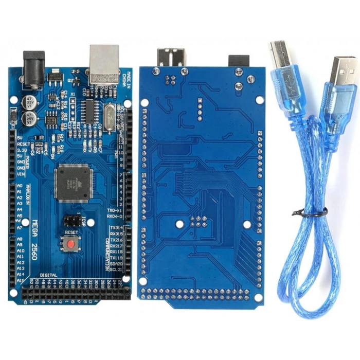 Arduino MEGA 2560 R3 Klon + USB Kablo - (USB Chip CH340)