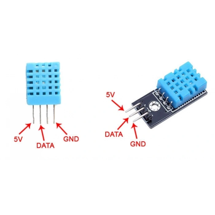 DHT11 Sıcaklık Nem Sensör Modülü