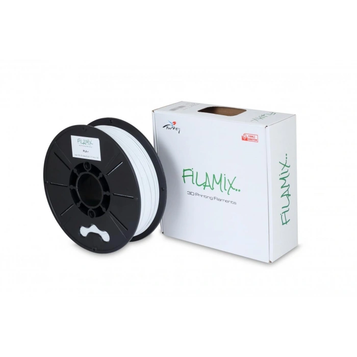 FİLAMİX 3D Yazıcı / Kalem için 1 kg PLA Filament BEYAZ