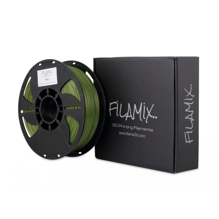 FİLAMİX 3D Yazıcı / Kalem için 1 kg PLA Filament HAKİ YEŞİLİ