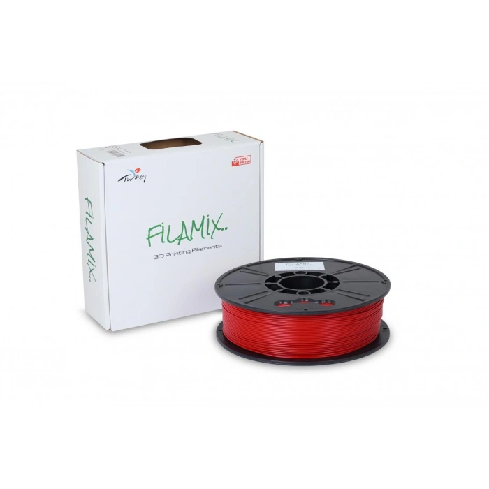 FİLAMİX 3D Yazıcı / Kalem için 1 kg PLA Filament KIRMIZI